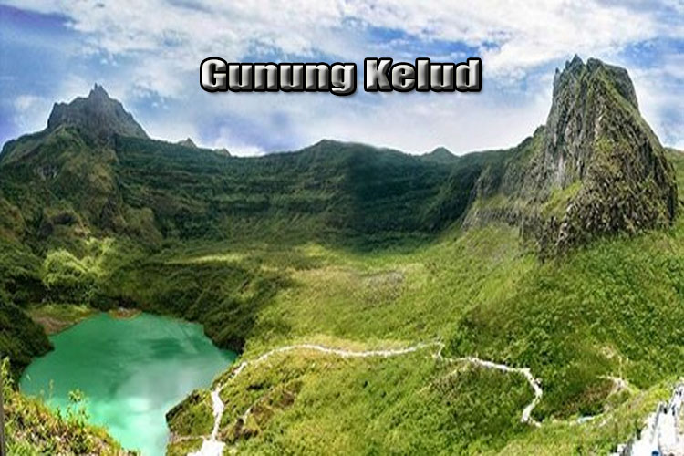 Gunung Kelud Gunung Berapi Aktif di Pulau Jawa