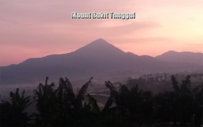 Gunung Bukit Tunggul Keindahan Alam dan Sejarah